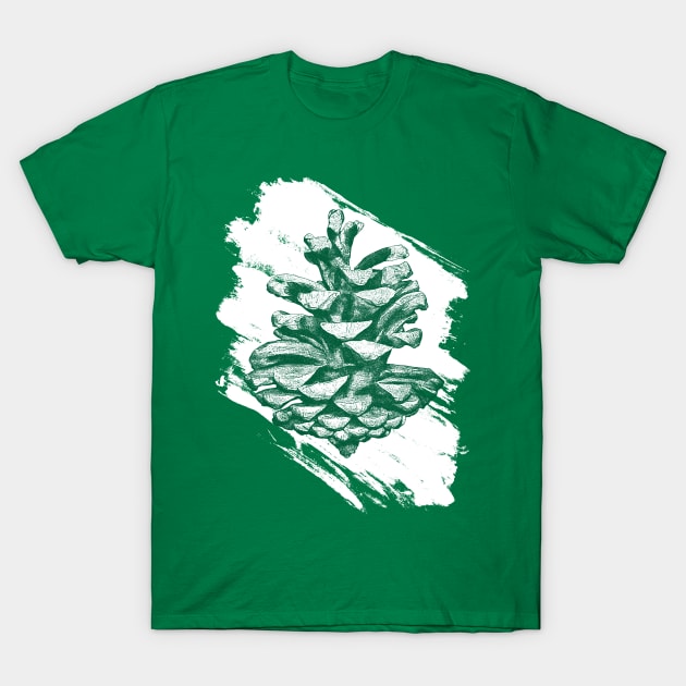 Artsy pine cone T-Shirt by PallKris